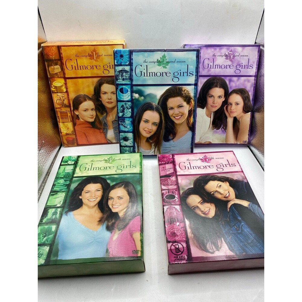 Gilmore Girls Complete Seasons 1-5 DVD Set w/ Lauren Graham, Alexis Bledel